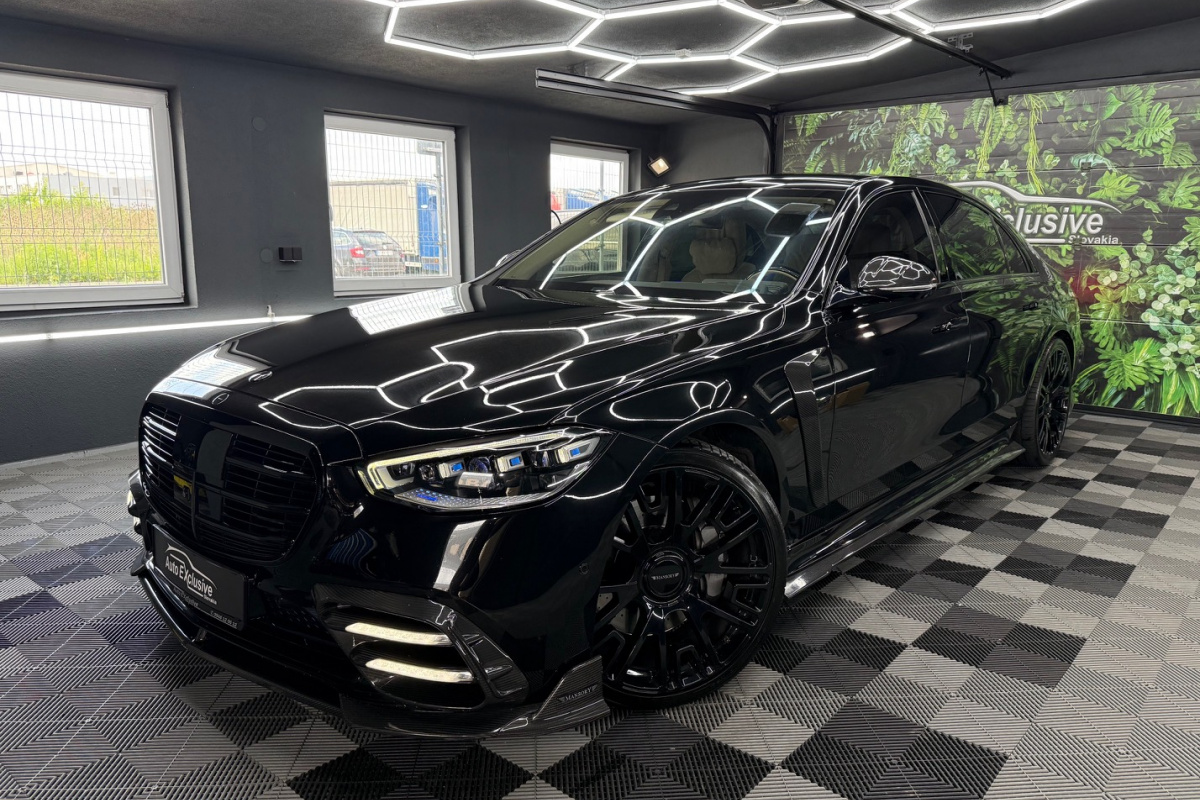 Ponuka vozidiel / Mercedes-Benz S trieda Sedan 580 Long MANSORY 4Matic A/T - video Ponuka vozidiel / Mercedes-Benz S trieda Sedan 580 Long MANSORY 4Matic A/T - video
